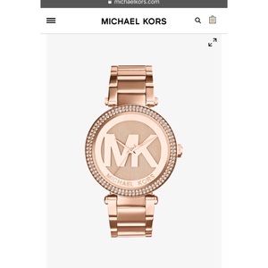 MICHAEL KORS PARKER PAVÉ WATCH!!!
